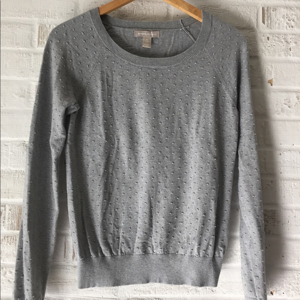 Banana Republic hobnail sweater
